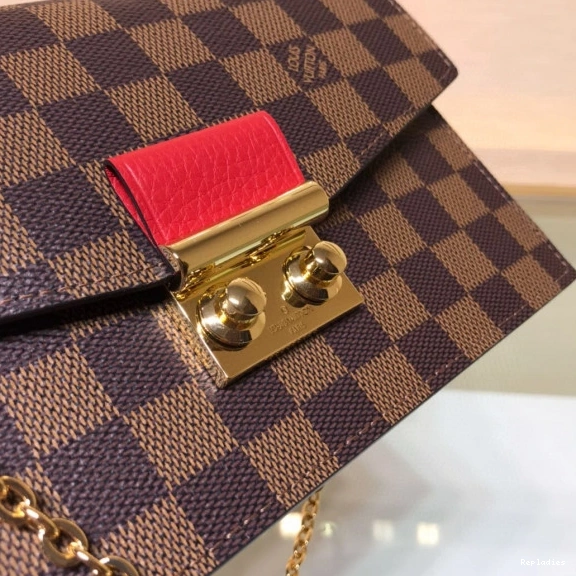 Fake Louis Bags CHAIN WALLET CROISETTE VUITTON LOUIS 0814
